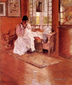 フォー・ザ・リトル・ワン 別名シネックックのホール ウィリアム・メリット・チェイス Oil Paintings